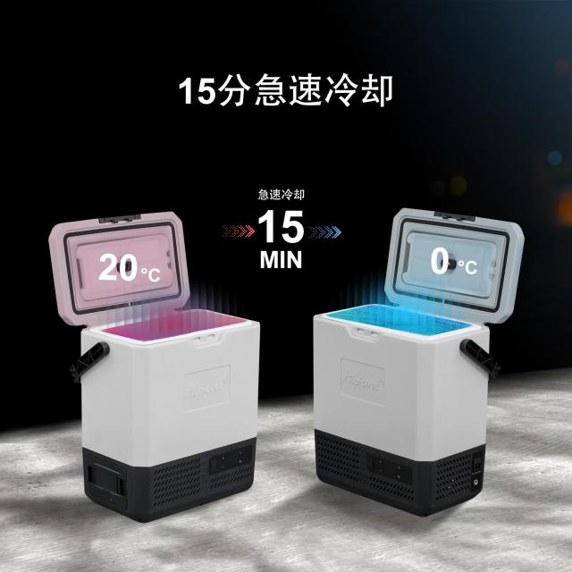 Alpicool ポータブル冷蔵庫 車載冷蔵庫 車載冷蔵冷凍庫 P8 8L 8リットル -20℃〜20℃ コンプレッサー式 急速冷凍 AC100V DC12V/24V コン