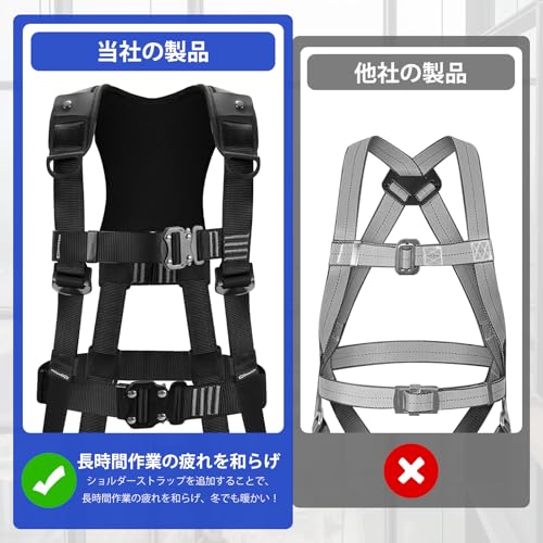 lifning] 安全帯 フルハーネス ハーネス フルハーネス安全帯 新