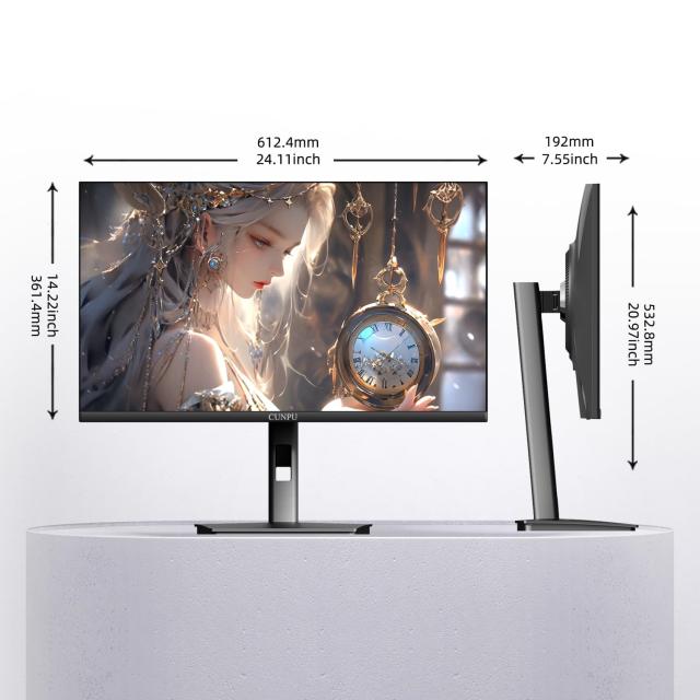 CUNPU 27インチ ゲーミングモニター WQHD 2560 x 1440 180Hz 1msGTG