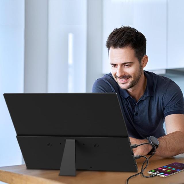 Cuview モバイルモニター 4k 有機 16 インチ タッチペン対応 黄金比16