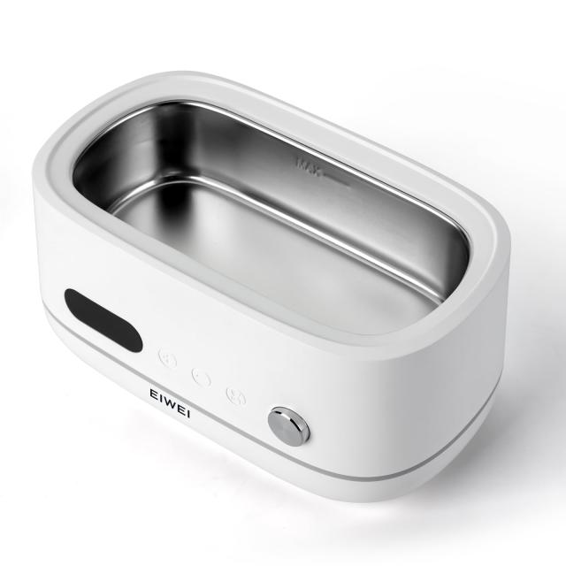 EIWEI 超音波洗浄機 42KHzの強力洗浄 最長10分の時間設定 脱気