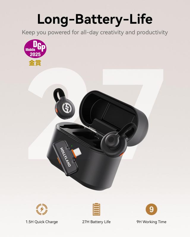 オーディオ機器 Hollyland Lark M2S USB Type-C バージョン