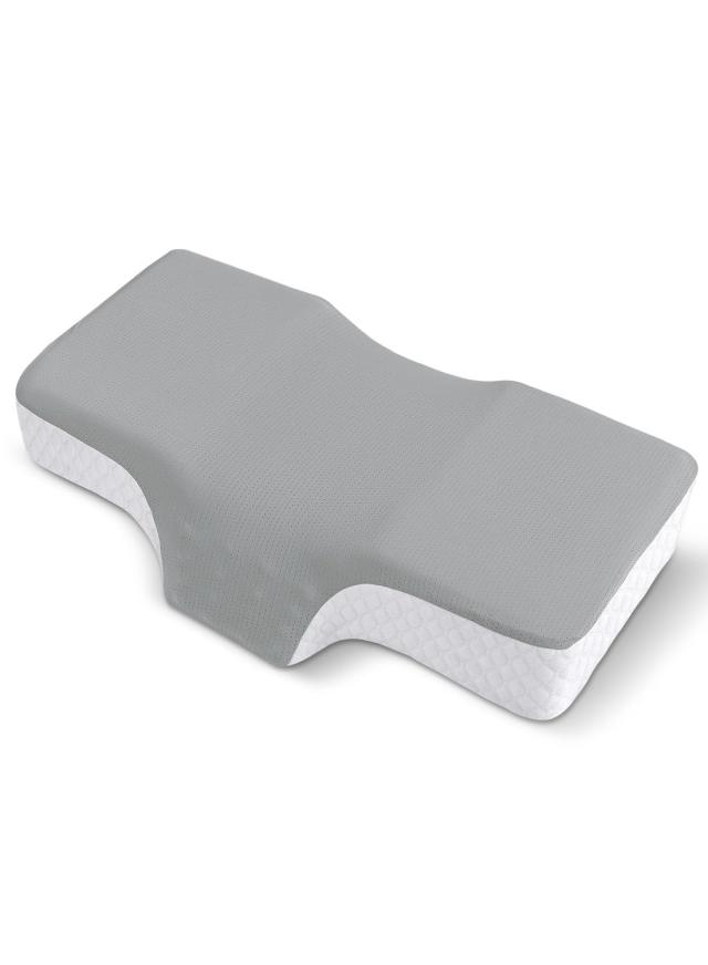 LAOGOT 枕 首が痛くならない 低め高め兼用 耳と後頭部の凹型中空設計