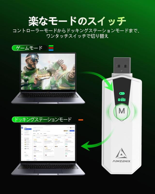 AIMZENIX PC用コンバーター コンバーター PC AX200 PRO SWITCH 2