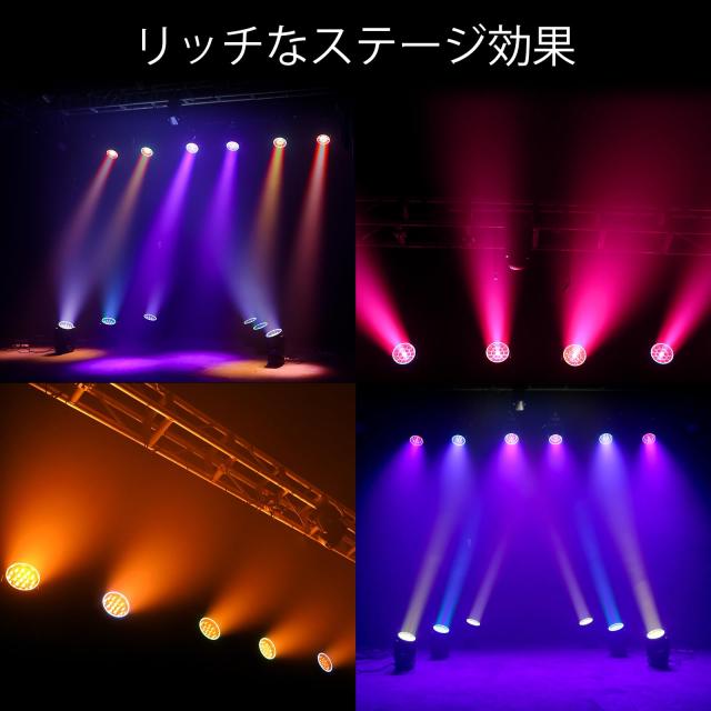 Betopper 19x15W RGBWライトストリップ効果移動ヘッドライト付き，洗浄/ズームレンズ/CTO の効果の蜂の目LEDステージライト舞台照明スポ_4