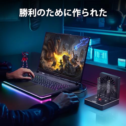 FIDECO M.2 NVMe クローナー ドック 折りたたみ式冷却ファン付き 4 ベイ NVMe クローナー デュプリケーター 40Gbps (4X 10Gbps、2X 20Gbp_8