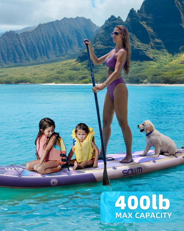 SOWM スタンドアップ・パドルボード11'x33” in, 成人と青少年に適し