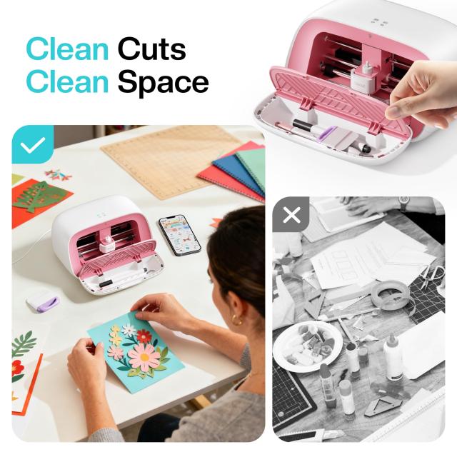 Likcut Glee S501 スマート 小型カッティングマシン 初心者スターターキット同梱付き 転写シート カッティングシート 厚紙 など使用可能_4