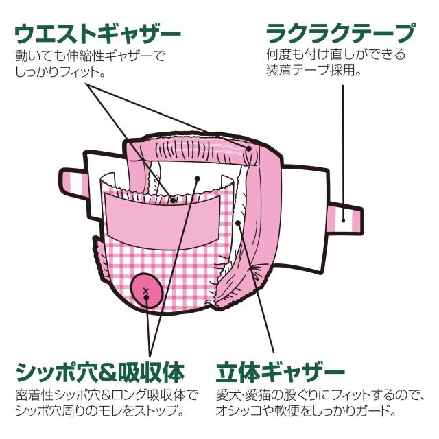 ネオ・ルー生命現象 ネオ・オムツ 小型犬用 S 30枚×8個入り口・入口 (入れもの売りわたす)