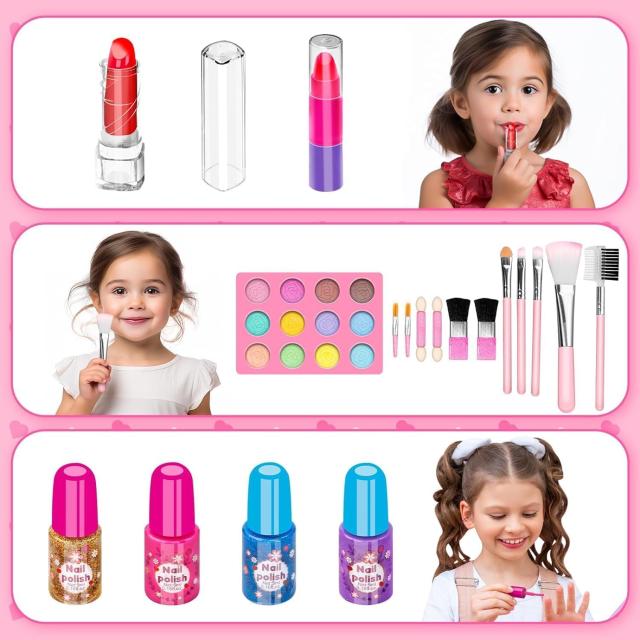 Kabeila メイクセット 女の子 おもちゃ お化粧セット 玩具 子供 キッズ