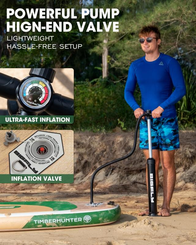 Bigfly インフレータブルスタンドアップパドルボード (SUP) 11