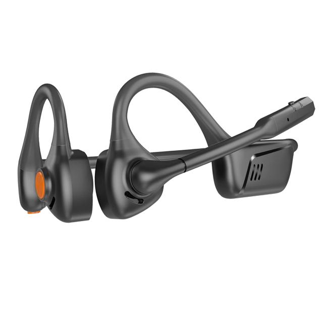 eppfun 空気伝導 Bluetooth ヘッドセット マイク付き 骨伝導イヤホンの進化 CVC 8.0 通話ノイズキャンセリング APTX LL/APTX HD/AAC対応 eppfun 空気伝導 Bluetooth ヘッドセット マイク付き 骨伝導イヤホンの