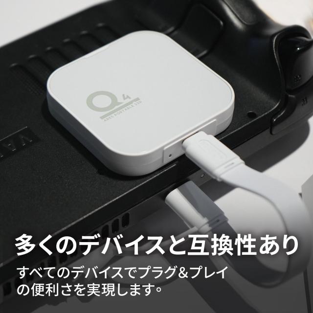 DATO (ダト) 磁気外付けSSD 1TB 外付けソリッドステートドライブ