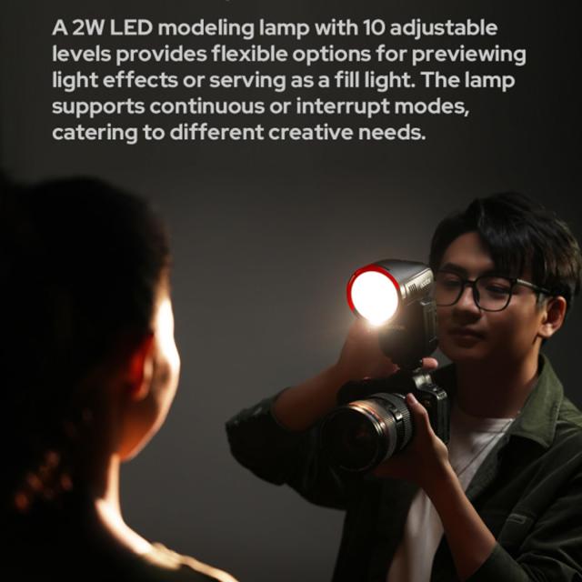 【Godox正規代理店】Godox V100S V100-S 100Ws TTL フラッシュ スピードライト、Sony カメラ用、2.4G ワイヤレス、外部タッチスクリーン