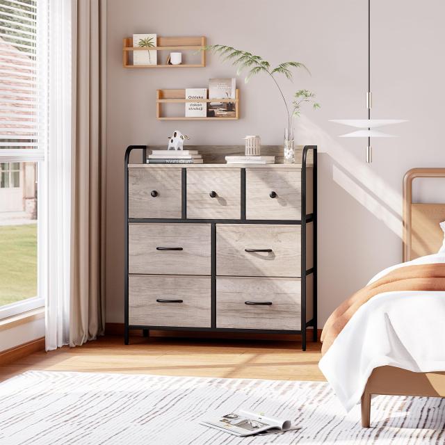 開封・未使用】Nicehill チェスト 収納 引き出し ライトウッドグレイン