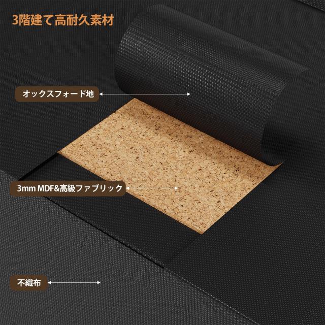 Nicehill チェスト タンス 収納チェスト 衣裝ケース リビング 収納 転倒防止 衣類収納 組立簡単 木製天板 布製 引き出し付き 大容量収納_4