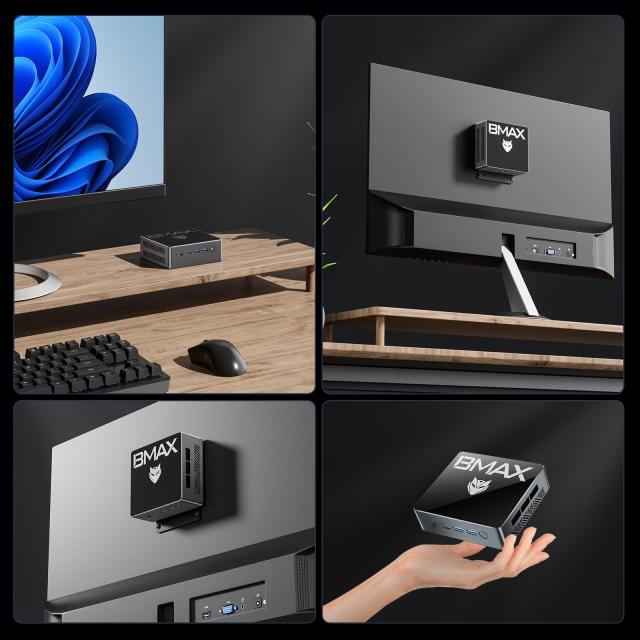 BMAX ミニpc N150 Intel 初登場 DDR4 16GB+512GB SSD mini pc 4コア/