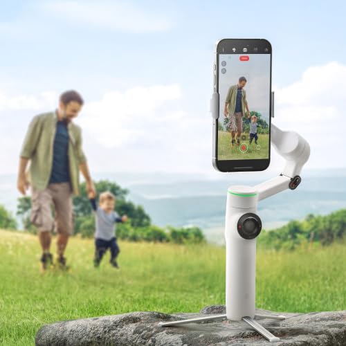 Insta360 Flow 2 Pro 通常版 グレー - 折りたたみ式AIスマホジンバル、Apple DockKitで200以上のアプリでトラッキング、多人数トラッキン_9