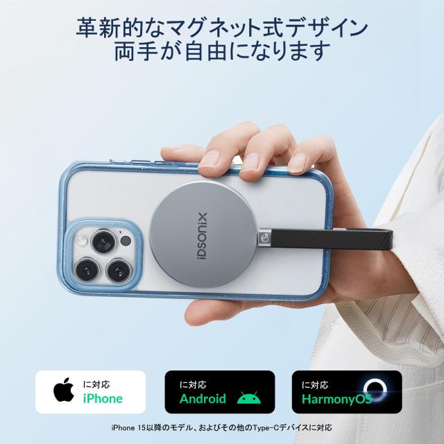 iDsonix SSD 外付け 1TB 磁気式 ポータブルSSD USB C 3.2 Gen2x2 最大