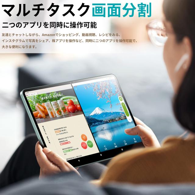 Android 15 タブレット 10インチ】Azeyou アンドロイド 15