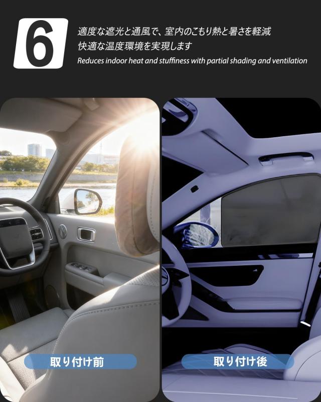 ホンダ WR-V 日がさ メッシュ DG系 WRV 車中泊 断熱 日おおい UVはね除ける 専用付属品 (WR-V)