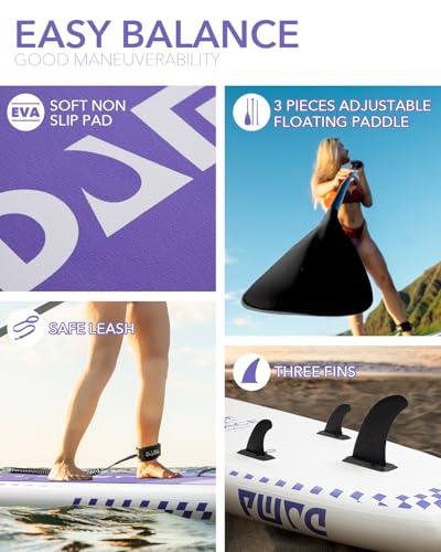 DAMA 11’*34’*6’空気入りパドル、大人パドル、超高、軽量で耐久性があり、空気を入れやすく、スタイルが多様で、機能がそろっており、高