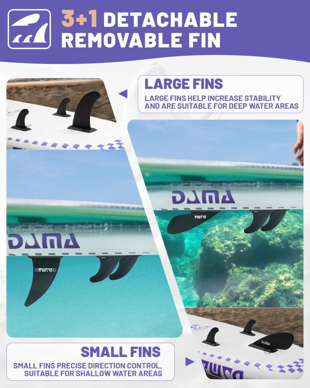 DAMA 11’*34’*6’空気入りパドル、大人パドル、超高、軽量で耐久性があり、空気を入れやすく、スタイルが多様で、機能がそろっており、高