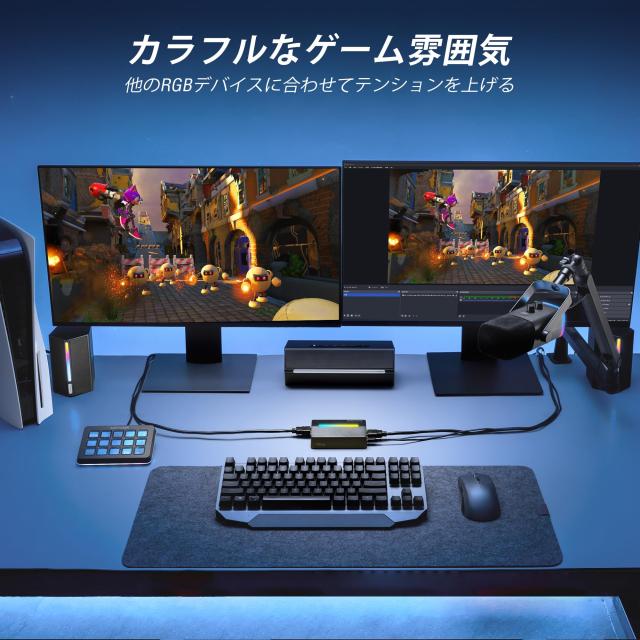 FIFINE キャプチャーボード Switch対応 4K パススルー 1080P 60FPS ビデオキャプチャー USB 3.0 HDMI キャプチャー 低遅延 ビデオ録画 ス_5