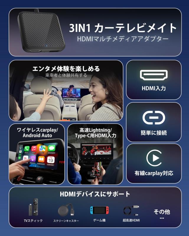 カーナビ Nerrcilo Car TV Mate Pro Max Amazon.co.jp: Nerrcilo Car TV Mate Pro Max 【HDMI IN・無線