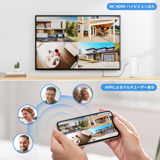 安い，人気SALE 【400万画素・完全無線 】CAMCAMP 防犯カメラ ソーラー