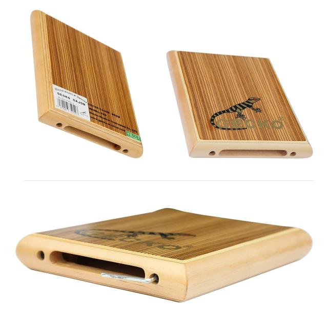 バッグ付きフラットトラベルカホンドラム、軽量コンパクトギター弦内蔵