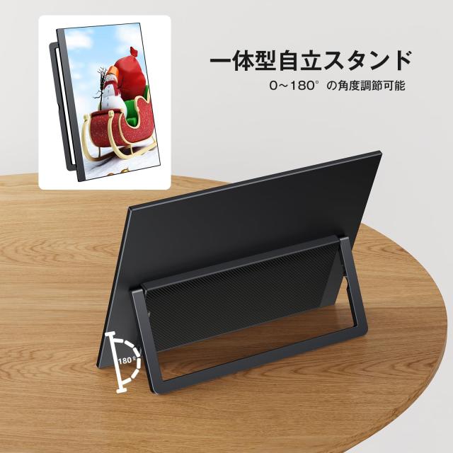 KOOLYFUL モバイルモニター 4K 14インチ モバイルディスプレイ