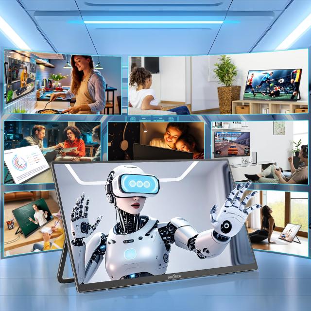 InnoView モバイルモニター 23.8インチ 2K モバイルディスプレイ QHD