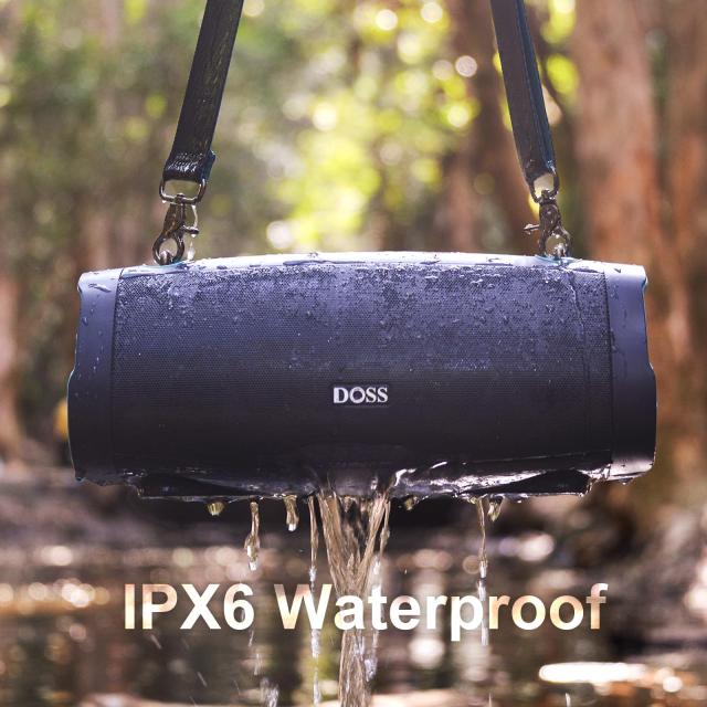 DOSS Extreme Boom Pro D100 Bluetoothスピーカー 70W 大音量 ワイヤレス ポータブル ブルートゥース スピーカー IPX6防水 24時間再生 低_2