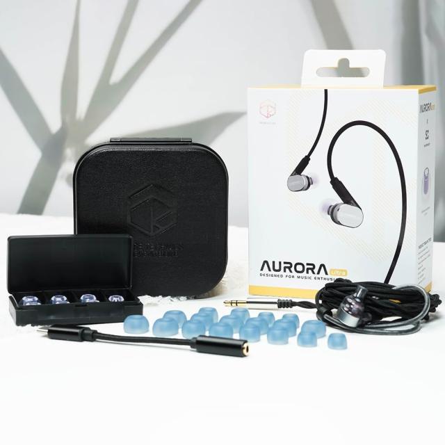 HiFiGo イヤモニ 有線イヤホンiem ROSE Technics Aurora Ultra 1 Planar + 1Dynamic Driver インイヤーホン カナル型 HIFIイヤホン 交換_1