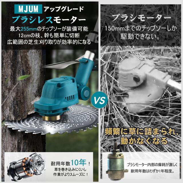 充電式草刈り機【2025年強化版・海洋造園会社の熊本氏監修】21V