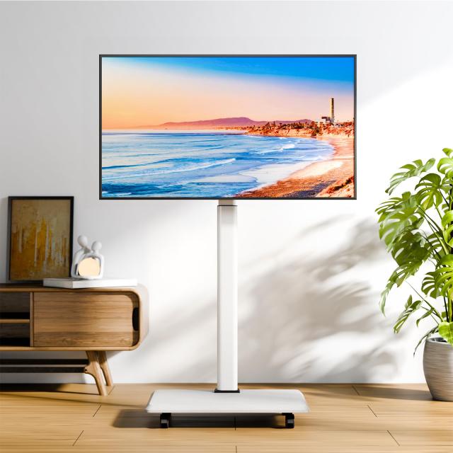 NearHub テレビスタンド NearHub テレビスタンド モニタースタンド テレビカート tv stand