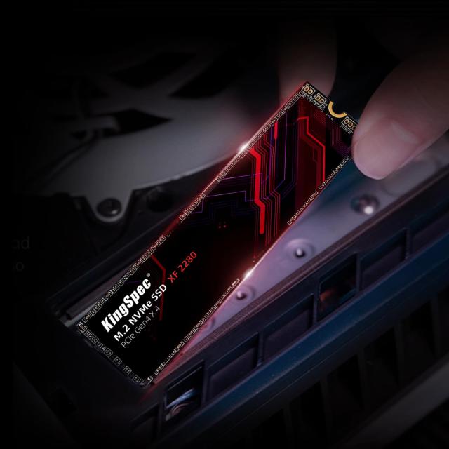 KingSpec 512GB SSD M.2 NVMe 2280 PCIe Gen 4.0 x 4 最大読込：4800MB 