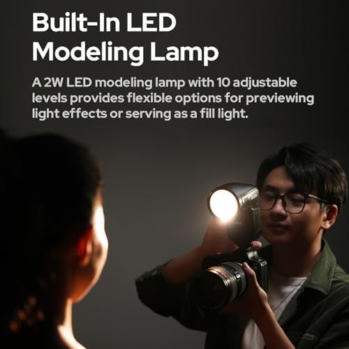 Godox V100S V100-S 100Ws TTL タッチスクリーン ラウンドヘッドカメラフラッシュスピードライト、Sonyカメラ用 2.4G ワイヤレス、フルパ