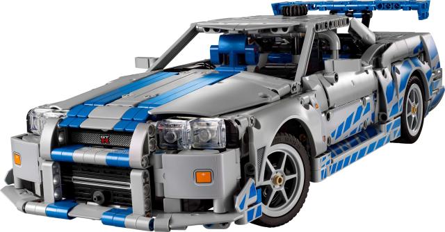 レゴ(LEGO) テクニック ワイルド・スピード 日産スカイラインGT-R (R34) おもちゃ 玩具 誕生日 プレゼント ブロック 男性 女性 乗り物 車_3