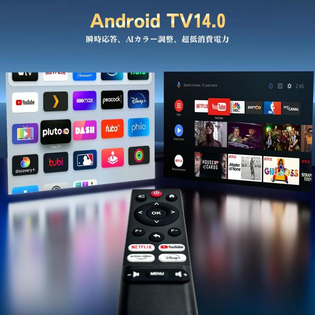 プロジェクター小型Android TV 14.0·1万+アプリ内蔵Lisowod プロジェクター 小型【Android TV 14.0？1万+アプリ内蔵