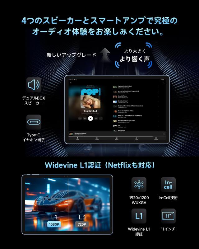 ✨新品未使用品✨Accfly新型11インチ多機能ポータブルディスプレイ