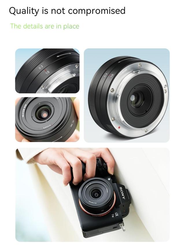 7artisans　超広角パンケーキレンズ　18mm、f5.6 Amazon | 7artisans 18mm F5.6 超広角レンズ フルサイズ対応