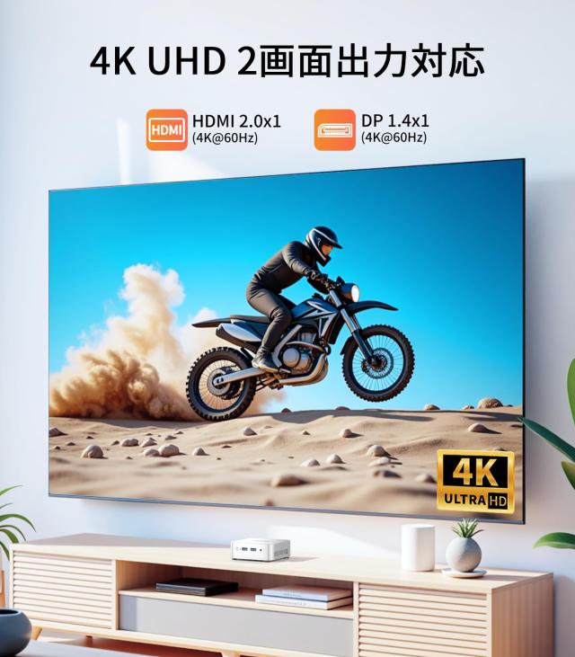 ミニpc インテル n150 mini pc 最大3.60GHz 4C/4T ミニパソコン