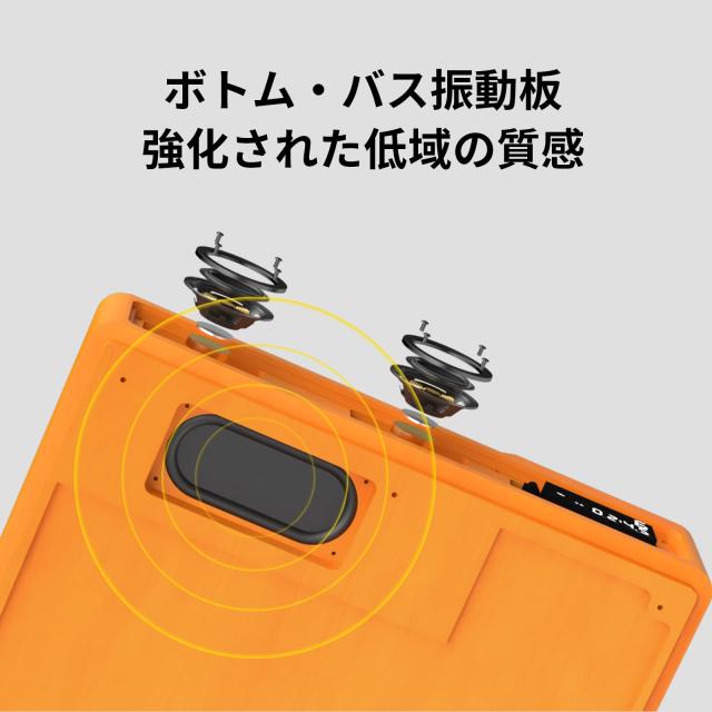 Thinkya CDプレーヤー Bluetooth対応 2.1CHスピーカー ポータブル グリーン_2