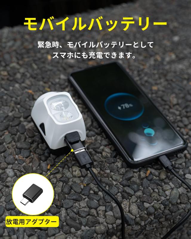 TOWILD DL1700 自転車 ライト 吊り下げ専用 「ハイビーム＆ロービーム