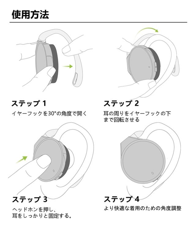耳掛け式イヤホン Bluetooth 5.4 クリップヘッドホン 52時間の