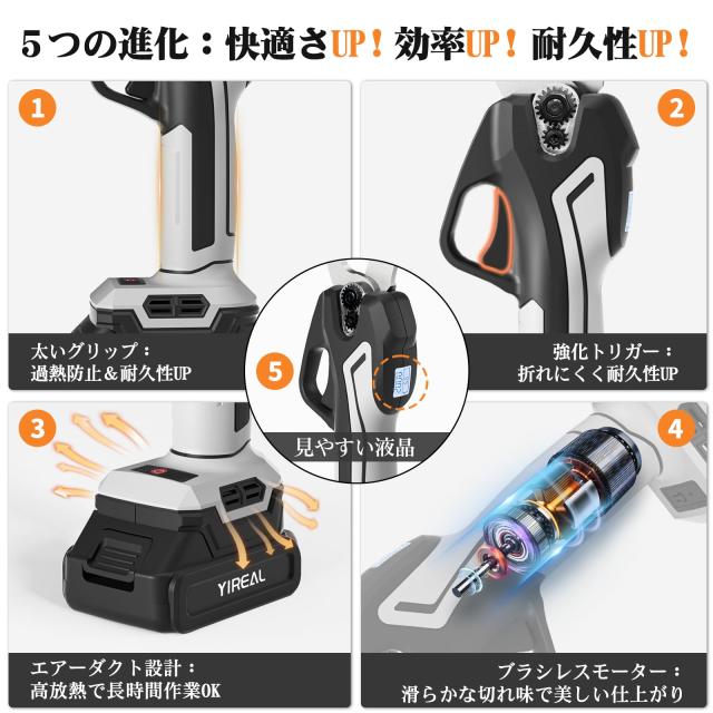 電動剪定バサミ 電動バサミ 園芸用はさみ 32mm切断径PSE取得済み 電動剪定バサミ 電動バサミ 園芸用はさみ 32mm切断径PSE取得済み