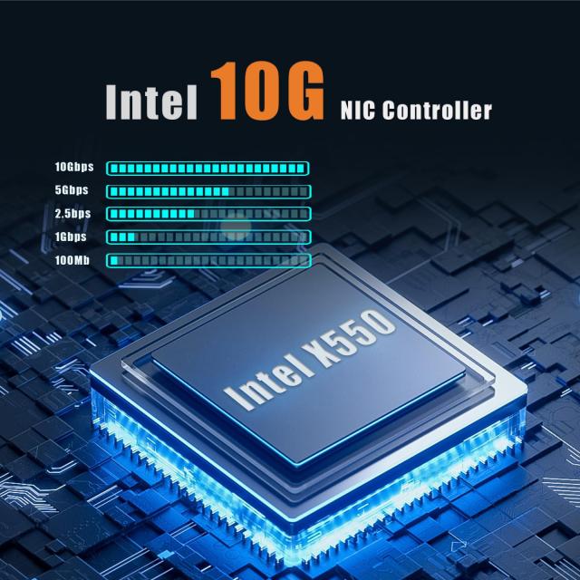 GLOTRENDS ST7381 1ポート10G RJ45イーサネットネットワークカード