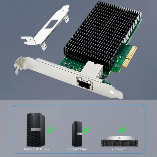 GLOTRENDS ST7381 1ポート10G RJ45イーサネットネットワークカード